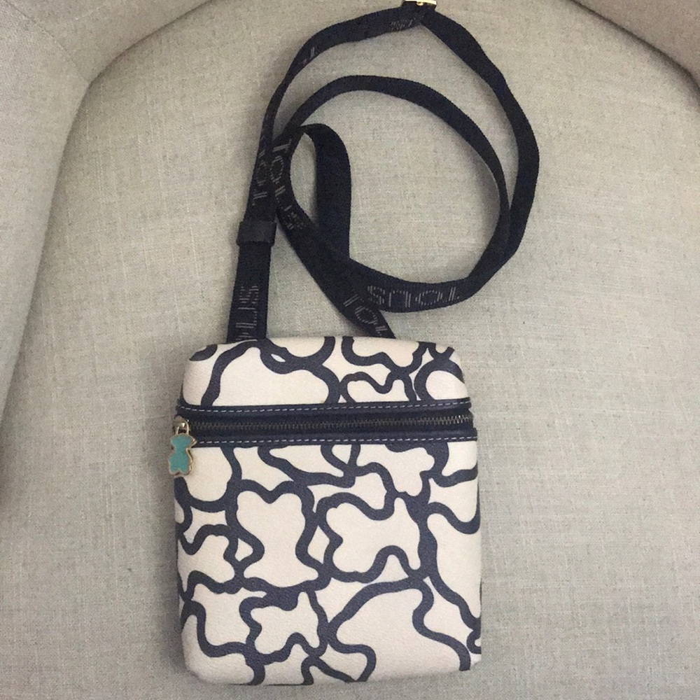 Tous bear logo crossbody bag